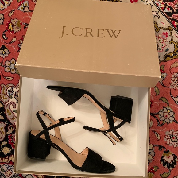 Suede Sandals J Crew Strappy Block Heel Sandal Strappy Block Heel